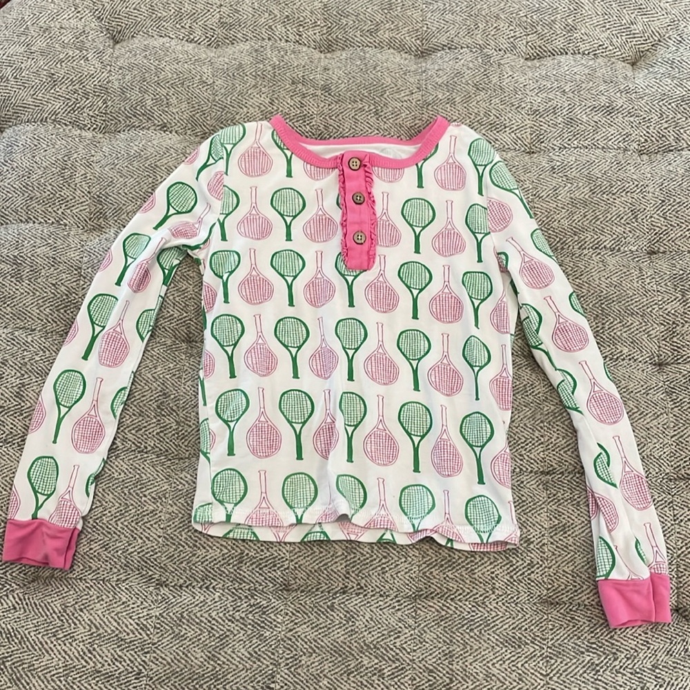 mud pie tennis soft sleep top size 5T